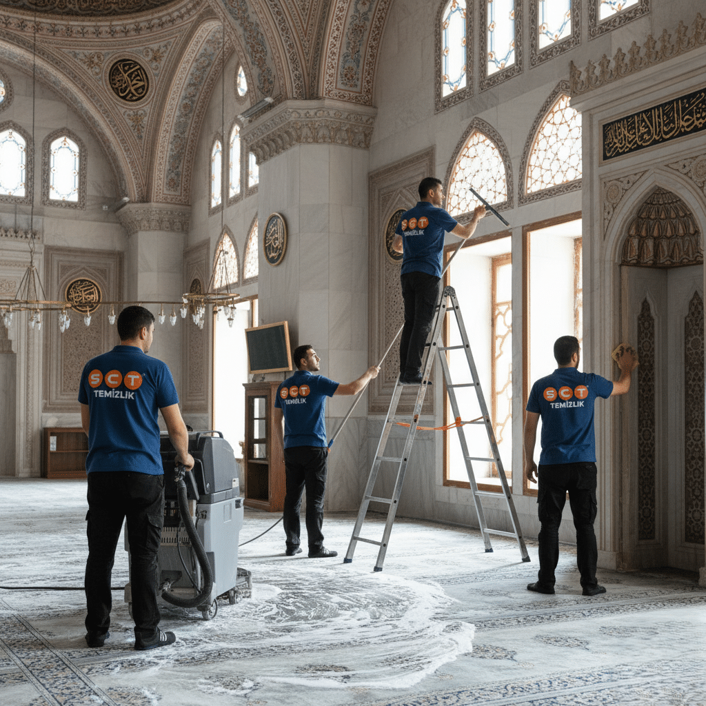 cami temizliği